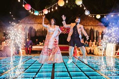 Incredible Indian couple dancing capture. Incredible Indian couple dancing capture.