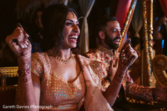 Striking maharanis at sangeet . Striking maharanis at sangeet .