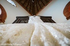 Magnificent Indian bridal white dress. Magnificent Indian bridal white dress.