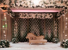 Awesome stage decoration with flowers. Awesome stage decoration with flowers.