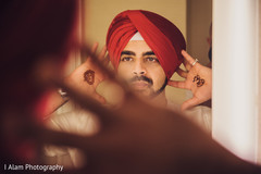 Indian groom getting ready for the Indian wedding. Indian groom getting ready for the Indian wedding.