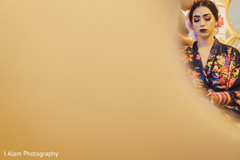 Indian bride moments before the wedding. Indian bride moments before the wedding.