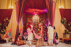Dazzling Indian wedding decor details. Dazzling Indian wedding decor details.