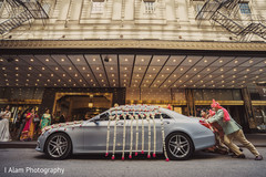 Indian couple's ride. Indian couple's ride.