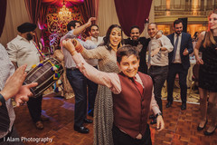Indian bride with special kid guest. Indian bride with special kid guest.