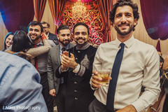 Groom with special guests. Groom with special guests.