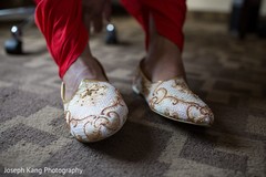 Indian groom's shoes. Indian groom's shoes.