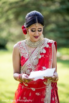 Maharani reading Raja's letter. Maharani reading Raja's letter.