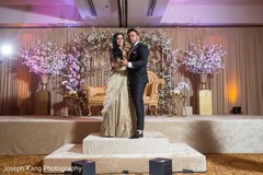 Indian bride and Raja posing. Indian bride and Raja posing.