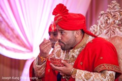 Indian groom during the rituals. Indian groom during the rituals.