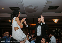Indian bride and groom having a great time. Indian bride and groom having a great time.