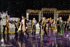 Vibrant indian groom and groomsmen performance Vibrant indian groom and groomsmen performance