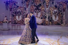 Indian bride and groom first dance capture Indian bride and groom first dance capture