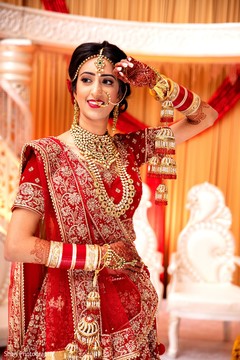 Dreamy Indian bride ceremony look. Dreamy Indian bride ceremony look.