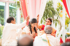 Indian bride during her wedding. Indian bride during her wedding.