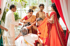 Lovely Indian couple getting married. Lovely Indian couple getting married.