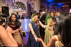 Guests enjoying the reception party. Guests enjoying the reception party.