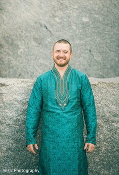 Ravishing indian groom on his Silk Jacquard Kurta. Ravishing indian groom on his Silk Jacquard Kurta.