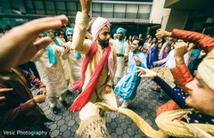 Traditional indian groom's baraat procession. Traditional indian groom's baraat procession.