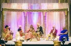 Indian couple at wedding ceremony ritual capture. Indian couple at wedding ceremony ritual capture.