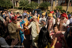 Indian groom arriving in his baraat procession. Indian groom arriving in his baraat procession.