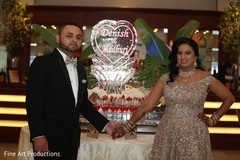 Maharani and the Indian groom during the reception. Maharani and the Indian groom during the reception.