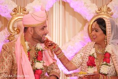 Raja and Maharani during the heartfelt nuptials. Raja and Maharani during the heartfelt nuptials.