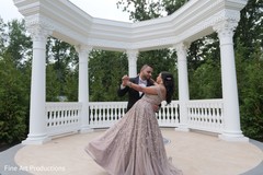 See this gorgeous shot of the Indian newlyweds outdoors. See this gorgeous shot of the Indian newlyweds outdoors.