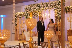 Gorgeous floral and decor details for the Indian wedding reception. Gorgeous floral and decor details for the Indian wedding reception.