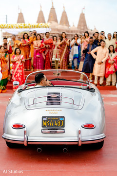 Indian groom making his entrance to baraat Indian groom making his entrance to baraat