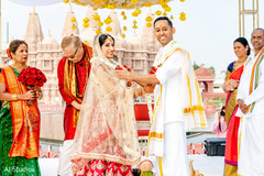 See this jai mala ceremony between indian bride and groom See this jai mala ceremony between indian bride and groom