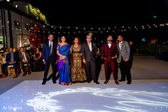 Indian bride's and groom's family photography Indian bride's and groom's family photography