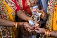 Details of bangles and mehndi designs used by the bridesmaids. Details of bangles and mehndi designs used by the bridesmaids.