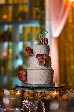 Delicious Indian wedding cake design. Delicious Indian wedding cake design.
