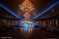 Overview of the Indian wedding reception venue. Overview of the Indian wedding reception venue.
