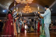 Special guests receiving the Indian newlyweds. Special guests receiving the Indian newlyweds.