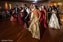 Special guests performing a choreography. Special guests performing a choreography.
