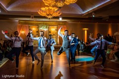 A different angle of Indian groomsmen's choreographies. A different angle of Indian groomsmen's choreographies.