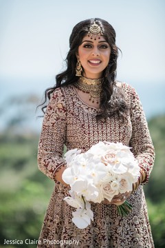 Indian bride ceremony look. Indian bride ceremony look.