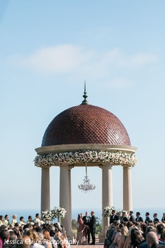 Indian wedding ceremony flowers decoration for dome. Indian wedding ceremony flowers decoration for dome.