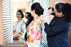 Maharani getting her ceremony hairstyle look. Maharani getting her ceremony hairstyle look.