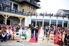 Indian guest waiting for bride and groom to come. Indian guest waiting for bride and groom to come.