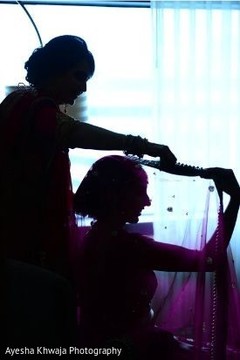 Maharani's silhouette getting ready capture. Maharani's silhouette getting ready capture.