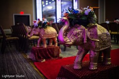 Indian wedding elephant shaped decorations. Indian wedding elephant shaped decorations.
