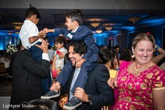 Indian children in Indian reception party. Indian children in Indian reception party.