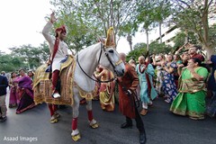 Maharajah on his white elegant baraat horse. Maharajah on his white elegant baraat horse.