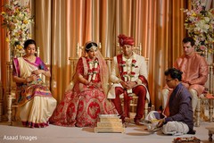 Indian couple during the Agni Pooja ritual. Indian couple during the Agni Pooja ritual.