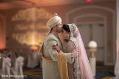 Sweet kiss from Indian groom to bride capture. Sweet kiss from Indian groom to bride capture.