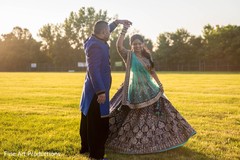 Outdoor photoshoot moments of the Indian couple. Outdoor photoshoot moments of the Indian couple.
