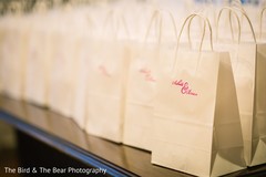 Details of the favors for the Indian wedding guests at the venue. Details of the favors for the Indian wedding guests at the venue.